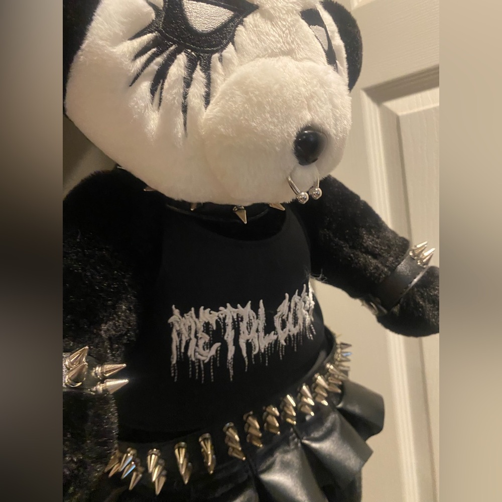 Dollskill Metalcore Tormented Bear Backpack - image 3
